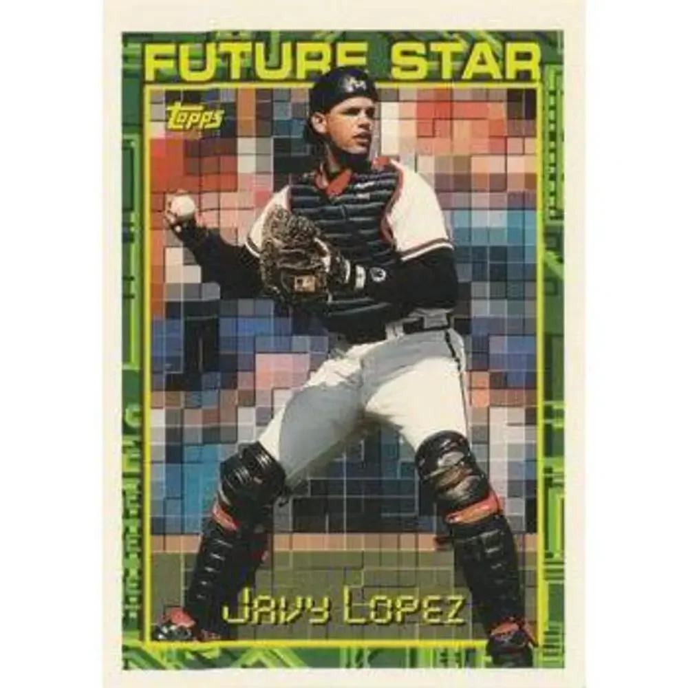 1994 Topps Javy Lopez FS # 194 Atlanta Braves